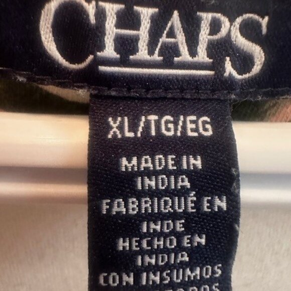 Ralph Lauren CHAPS Cotton Tropical print A-line Dress - XL - Picture 2 of 5